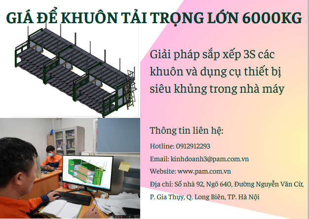 Giá để khuôn tải trọng nặng