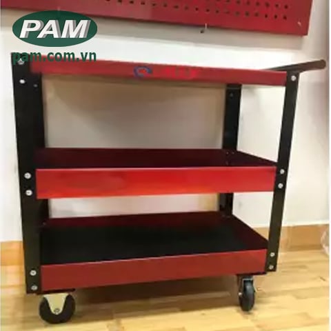 XE đẩy đựng dụng cụ 3 ngăn