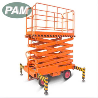 Thang nâng điện bán tự động 4m